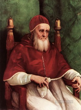 Raphael Painting - Portrait of Julius II 1511 Renaissance master Raphael